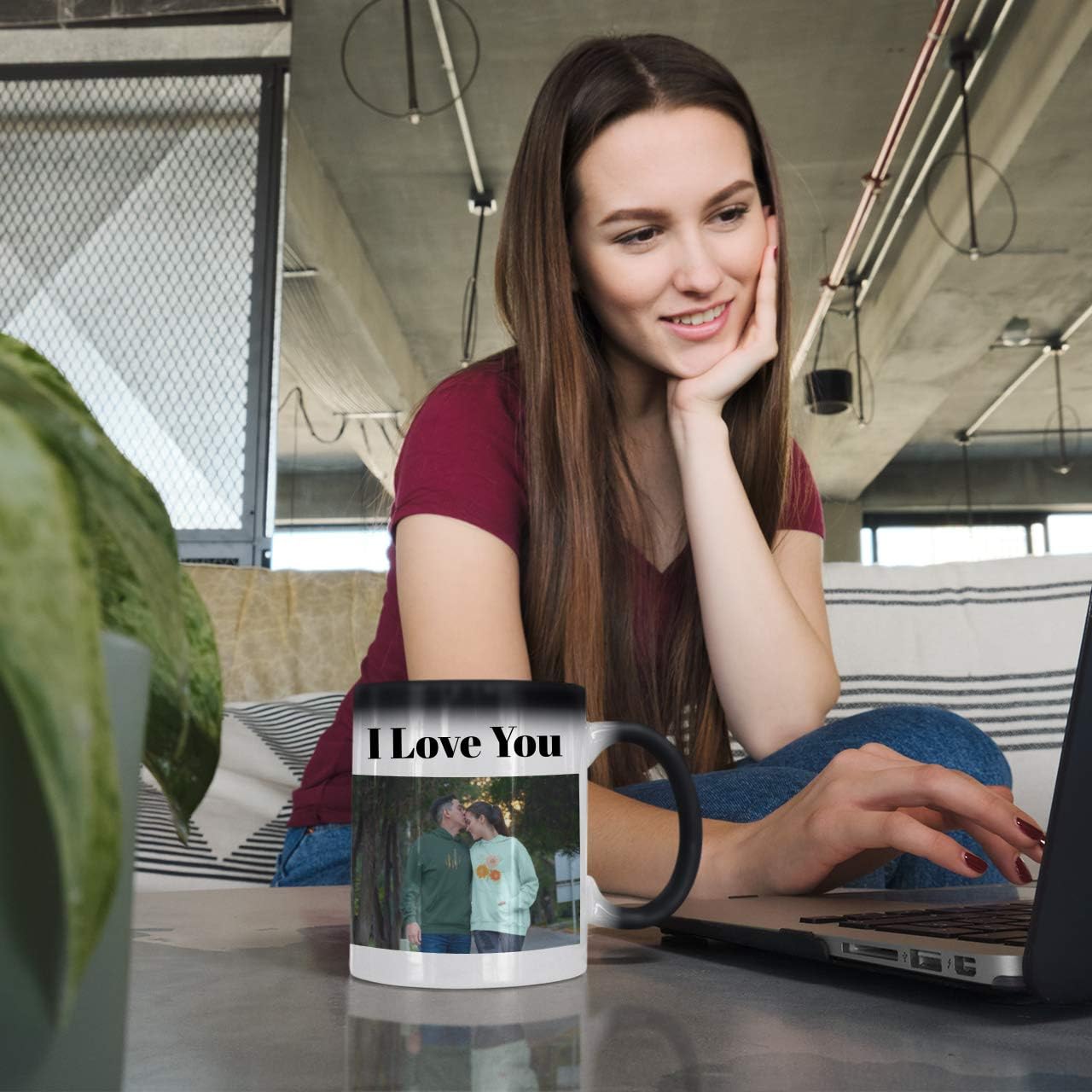 Personalized Magic Mug – Custom Color Changing Mug | 11 oz Personalized Coffee Mug with Photo, Picture – Heat Sensitive Custom Coffee Mug | Color Changing Cups, Tazas Magicas Personalizadas