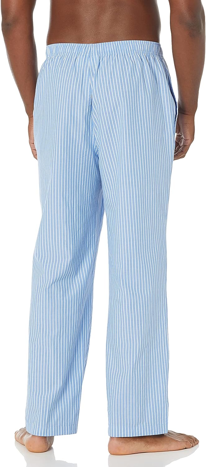 Amazon Essentials Men’s Straight-Fit Woven Pajama Pant