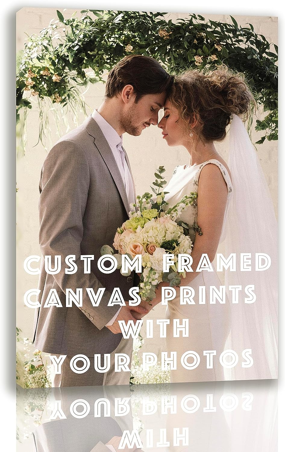 Custom Canvas Prints with Your Photos (16″ x 20″, 1PCS) – Print Your Pictures, Photos, Custom poster, Gifts for Kids, Wedding, Pets, Family, Friends, Home Décor