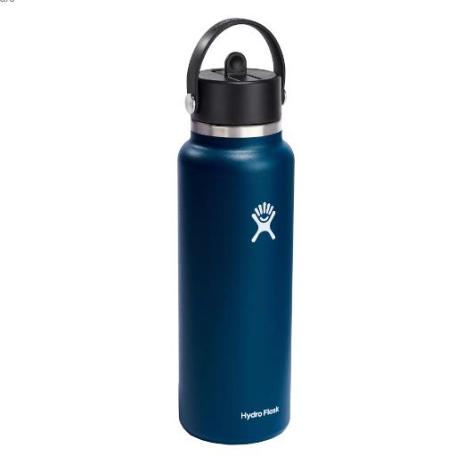 Hydro Flask 40 oz. Wide Mouth Bottle with Flex Straw Cap