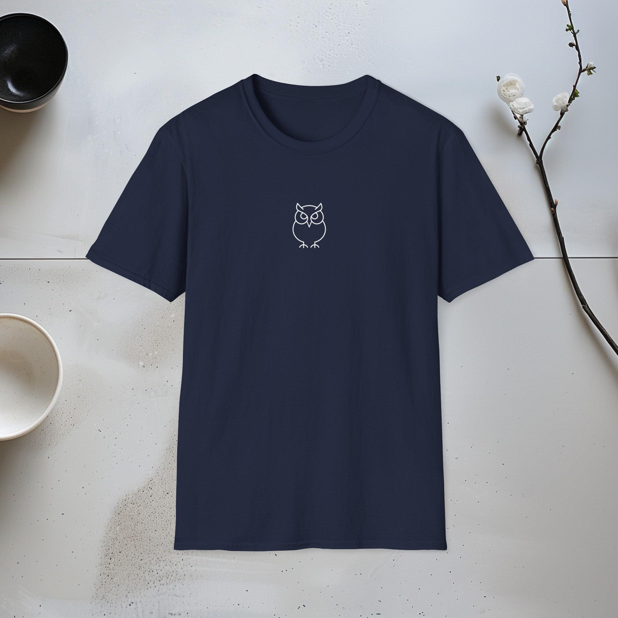 Owl Simple Shirt For Men